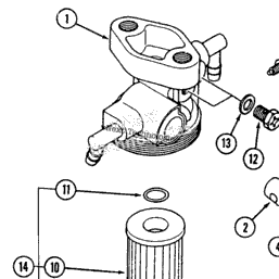 Cub cadet best sale xt1 fuel filter