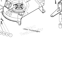 2185 Cub Cadet Deck Parts Diagram