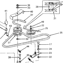 Cub Cadet Model 328 38