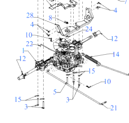 Cub Cadet XT1 LT42 13A6A9CS056 2020 Drive Shank s Lawn Cub Cadet