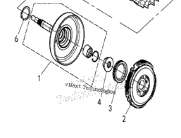 CUB CADET 503-01121 Friction Wheel Clutch Assembly Challenger CX500 CX700 CX750 