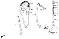 1979 Honda XR185A Cam Chain + Tensioner | Powersports Discount