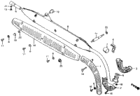 1980 Honda Ct110a Trail 110 Muffler 