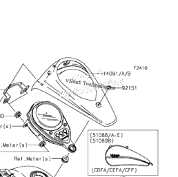 kawasaki vulcan 900 custom gas tank