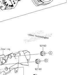 2014 Kawasaki NINJA ZX-6R ABS (ZX636FEF) Meter(S) | Part Shark