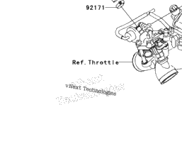 Kit de Réparation Pompe Enrichissement pr Kawasaki VN1500 B1-B5 Vulcan de 87-91 