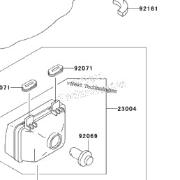 09 Kawasaki Prairie 360 4x4 Kvf360c9f Headlight S Babbitts Online