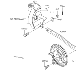 klx110 brake pedal