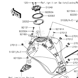 z1000 fuel tank