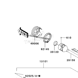 kawasaki vulcan 1500 drive shaft oil