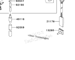 07 Kawasaki Prairie 360 4x4 Kvf360a7f Carburetor Babbitts Kawasaki Partshouse