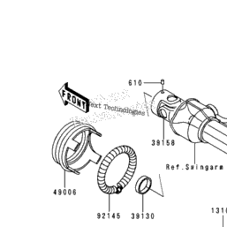 kawasaki vulcan 1500 drive shaft oil