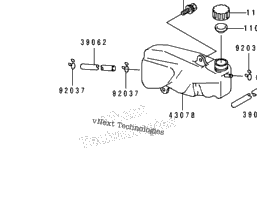 1991 Kawasaki NINJA ZX-7R (ZX750-K1) Radiator | CyclePartsNation