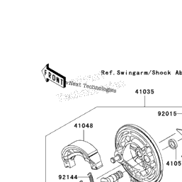 kawasaki fury 125 clutch assembly