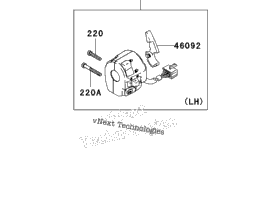 kawasaki fury 125 clutch assembly