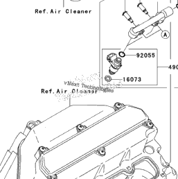 2006 Kawasaki NINJA ZX-6RR (ZX600N6F) Top Feed Injecter | MRCycles