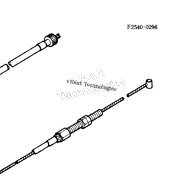 1988 Kawasaki NINJA ZX-10 (ZX1000-B1) Cables 