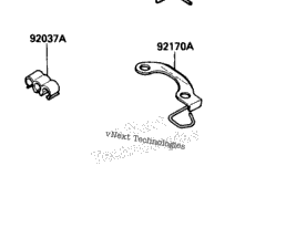 1988 Kawasaki NINJA ZX-10 (ZX1000-B1) Cables 