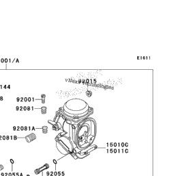 2001 Kawasaki NINJA ZX-6 (ZX600-E9) Carburetor | Babbitts Online