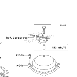 03 Kawasaki Zzr600 Zx600 E11 Carburetor Parts Babbitts Kawasaki Parts House