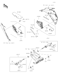 2022 Kawasaki Ninja 400 (EX400HNFAL) Turn Signals | Holzhauers