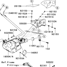 2013 Kawasaki NINJA ZX-10R (ZX1000JDF) Muffler(S) | Babbitts 