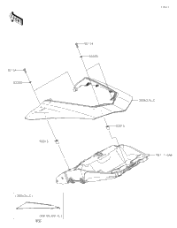 【値下げ】 2022 Kawasaki Ninja 1000SX (ZX1002KNFAL) Side Covers | Holzhauers アクセサリー