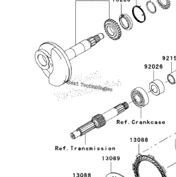 kawasaki fury 125 clutch assembly