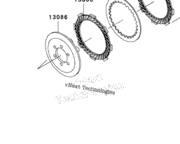 kawasaki fury 125 clutch assembly