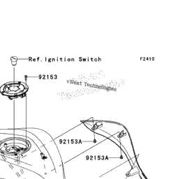 2008 zx6r gas tank online