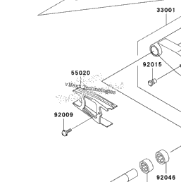 1998 Kawasaki NINJA ZX-9R (ZX900-C1) Swingarm | MRCycles