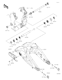 2024 Kawasaki Ninja ZX-10R (ZX1002MRFAL) Swingarm | Sea-Doo