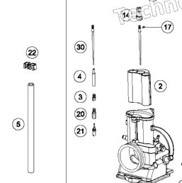 ktm 300 xc carburetor