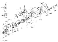 >T10500 Hydraulic Pump [Component Parts]