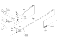 >J66001 Hydraulic Oil Line (Front Axle Delivery Pipe/Front) [Front Rigid Type Axle]