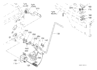 >F15300 Front Wheel Drive Lever