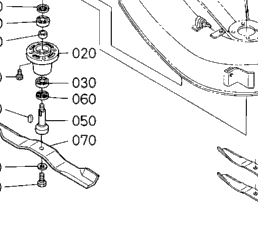 Kubota t1560 mower deck parts sale