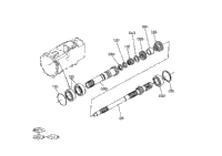>T04901 Main Shaft [With Dual Clutch]
