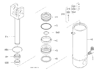 >J47301 3P-Lift Assist Cylinder [Component Parts] [Old] ## S.No.<=55601 [Note: Order By Fig No. J47302 Ref.No.010 New Part.]