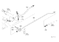 >J66002 Hydraulic Oil Line (Front Axle Delivery Pipe/Front) [Front Rigid Type Axle]