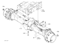 >G53001 Front Axle [W/O Front Suspension] [Front Axle:Heavy Duty Type]
