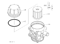 >U08100 Insulation Kit 2 (Oil Separator) [Component Parts] [Option]