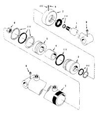 >I00900 2 Attachment Cylinder