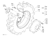 >R11003 Front Wheel (13.6-24) [A]