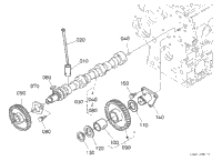 >010101 Camshaft And Idle Gear Shaft