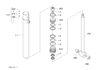 >B34000 Cylinder(Bucket) [Component Parts]