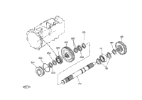 >T05200 Pto Countershaft 1 [With Dual Clutch]