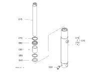 >U85501 Assist Cylinder [Component Parts] (W/G No.M9269b) [Option]