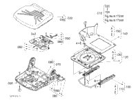 >N17100 Seat1 (Seat Cushion) [Component Parts]