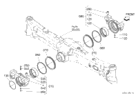 >G53502 Front Axle Bracket [Front Axle Component] [Front Rigid Type Axle]